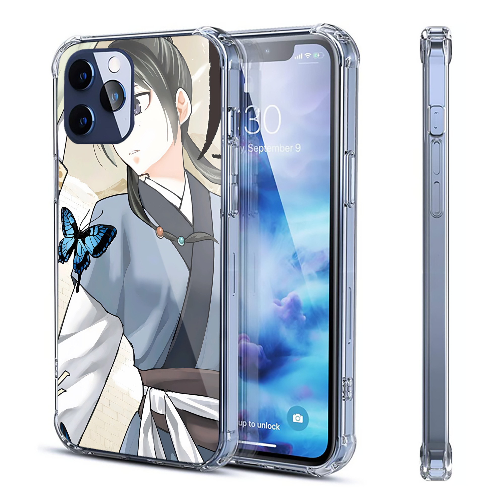 （画像用） 薬屋のひとりごと The Apothecary Diaries 【iPhone 12シリーズ対応】透明スマホケース（クリアソフトケース）